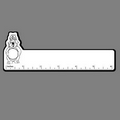 6" Ruler W/ Dog & Cat (Cartoon)